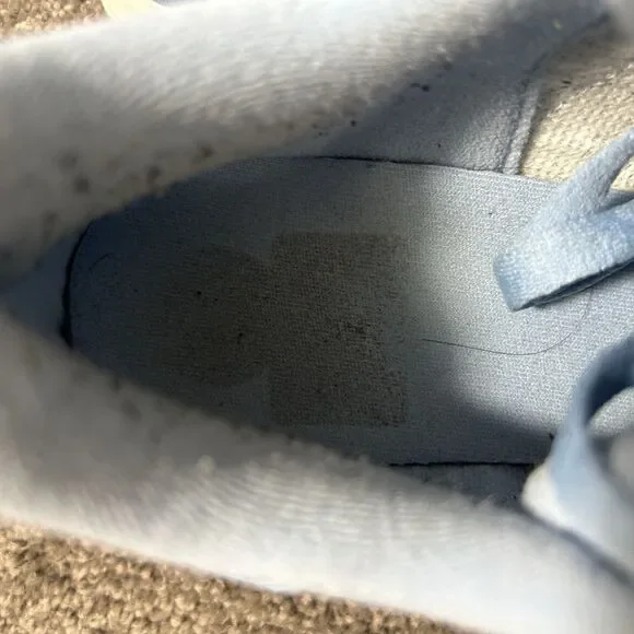 Reebok Classic EF3036  Women’s Size 7.5 Fluid Blue Leather Athletic Shoes Used - Picture 11 of 12